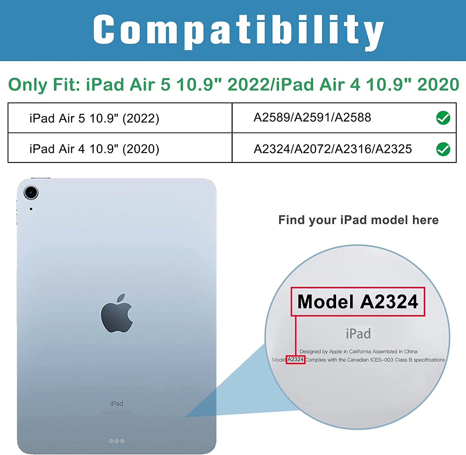 Étui Smart Cover pour iPad Air 11 Étui Smart Cover pour iPad Air 11